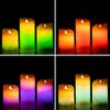 Velas Led Multicolor Efecto Llama Con Mando Lendles Innovagoods 3 Unidades