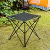 Mesa De Camping Textil Plegable Con Funda Nailon - Innovagoods. Negro