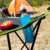 Mesa De Camping Textil Plegable Con Funda Nailon - Innovagoods. Negro