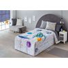 Edredón Conforter Infantil Cohete Para Cama De 105 Cm