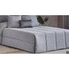 Edredon Conforter Jacquard Morella Gris Para Cama De 90 Cm