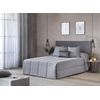 Edredon Conforter Jacquard Morella Gris Para Cama De 90 Cm