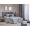 Edredon Conforter Jacquard Morella Gris Para Cama De 135 Cm