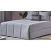 Edredon Conforter Jacquard Morella Gris Para Cama De 135 Cm