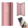 Donkeyphone - Funda Flip Cover Premium Espejo Rosa Tapa Y Estilo Wallet Con Apertura Libro Para Huawei P20