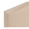 Cabecero De Polipiel Capitoné 95x60cm Camas 90 - Beige