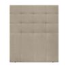 Cabecero De Tela Aqualine Capitoné Hasta El Suelo 95x120cm Camas 90 - Beige