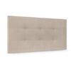 Cabecero De Tela Aqualine Capitoné 95x60cm Camas 90 - Beige