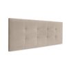 Cabecero De Tela Aqualine Capitoné 145x60cm Camas 135/140 - Beige