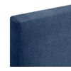 Cabecero De Tela Aqualine Capitoné 110x60cm Camas 105 - Azul