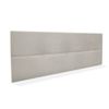 Cabecero De Tela Aqualine Con Botones 145x50cm Camas 135/140 - Beige