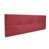 Cabecero De Tela Aqualine Con Botones 160x50cm Camas 150/160 - Rojo