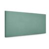 Cabecero De Tela Aqualine Liso 110x50cm Camas 105 - Verde Agua