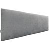 Cabecero De Tela Aqualine Liso 145x50cm Camas 135/140 - Gris