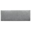 Cabecero De Tela Aqualine Liso 145x50cm Camas 135/140 - Gris