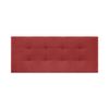 Cabecero De Tela Aqualine Capitoné 160x60cm Camas 150/160 - Rojo