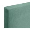 Cabecero De Tela Aqualine Capitoné 110x60cm Camas 105 - Verde Agua