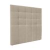 Cabecero De Tela Aqualine Capitoné Hasta El Suelo 145x120cm Camas 135/140 - Beige