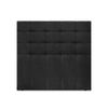 Cabecero De Tela Aqualine Capitoné Hasta El Suelo 160x120cm Camas 150/160 - Negro