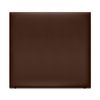 Cabecero De Polipiel Liso Hasta El Suelo 145x120cm Camas 135/140 - Chocolate