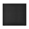 Cabecero De Tela Aqualine Liso Hasta El Suelo 145x120cm Camas 135/140 - Negro