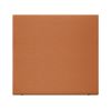 Cabecero De Lino Natural Liso Hasta El Suelo 135x120cm Camas 120/135 - Naranja