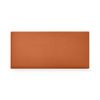 Cabecero De Tela Aqualine Liso 90x50cm Camas 80/90 - Naranja