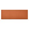 Cabecero De Tela Aqualine Liso 135x50cm Camas 120/135 - Naranja