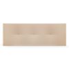 Cabecero De Polipiel Con Botones 135x50cm Camas 120/135 - Beige