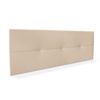 Cabecero De Polipiel Con Botones 150x50cm Camas 150 - Beige