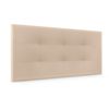 Cabecero De Polipiel Capitoné 90x60cm Camas 80/90 - Beige