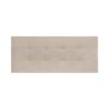 Cabecero De Tela Aqualine Capitoné 135x60cm Camas 120/135 - Beige