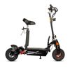 Patinete Eléctrico Ecoxtrem Rocket Negro 1000w 36v-12ah Matriculable (ciclomotor)| Con Retrovisores Y Asiento Plegable