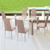 Pack 6 Sillas De Comedor Sakura Beige Sakura43 X 110 X 53 Cm