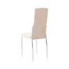 Pack 6 Sillas De Comedor Sakura Beige Sakura43 X 110 X 53 Cm