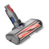 Cepillo Motorizado Compatible Para Dyson V10 V11 V15 Con Luz Led Para Rincones Oscuros