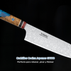 Cuchillo Cocina Profesional Tokysu - Cuchillos Cocina Japones Gyuto De Acero Damasco 67 Capas 21,5