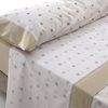 Juego De Sábanas  Beige Cama 105x190/200 Cm  Don Descanso Maia