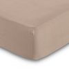 Juego De Sábanas  Beige Cama 105x190/200 Cm  Don Descanso Atenea