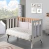 Colchón Cuna Nalui Baby One Hecho En España    70x140 Cm + Protector Tencel