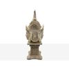 Busto Romimex Champagne Resina Buda 15 X 36 X 15 Cm