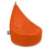 Puff Butaca Polipiel  Naranja Happers Xl