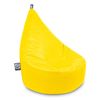 Puff Butaca Polipiel  Amarillo Happers Infantil