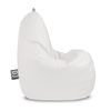 Puff Relax Polipiel  Blanco Infantil Happers