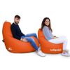 Puff Relax Polipiel  Naranja Infantil Happers