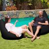 Puff Relax Polipiel Exterior O Interior  Negro Infantil Happers