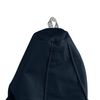 Puff Pera Polipiel Exterior Azul Oscuro Happers Xl