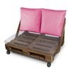 Cojín Multiusos Suelo O Respaldo O Asiento Para Palets Exterior Rosa Happers 60x60 (1 Unidad)