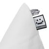 Puff Pirámide Polipiel Outdoor Blanco Happers Xl