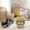 Taburete Infantil Moustache, Puff Y Reposapiés Para Niños De  Kids Única